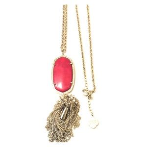 Kendra Scott Rayne Necklace In Red